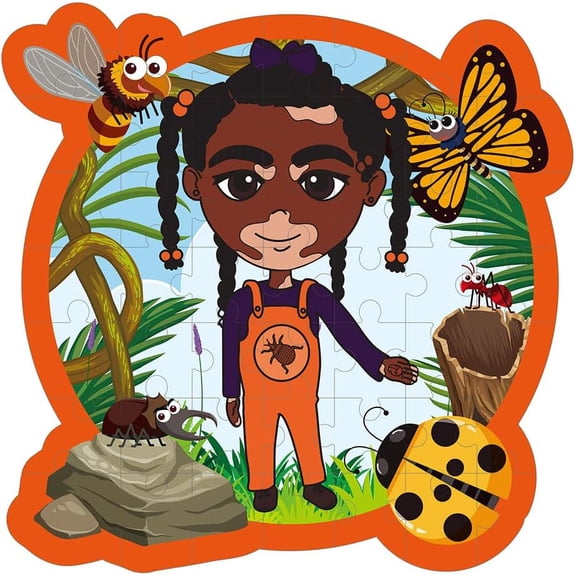 Dadisi Academy Giant 3ft Entomology Floor Puzzle 48-Piece STEM Educational Toy