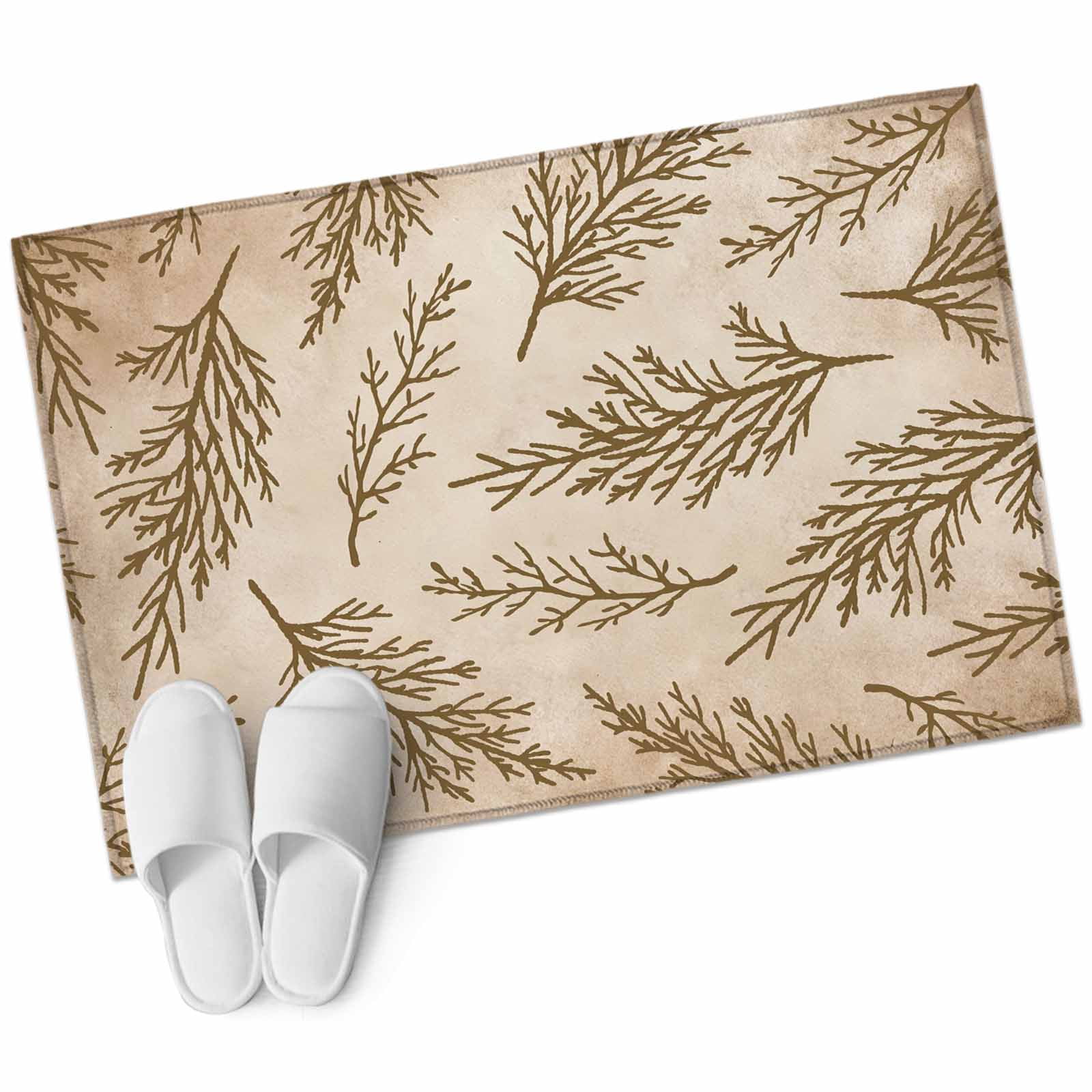 Brown Tree Branches Area Rugs Collection 2'x3', Vintage Nature Brown ...