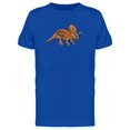 thumbnail image 1 of Brown Triceratops T-Shirt Men -Image by Shutterstock, Male Large, 1 of 2