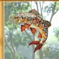 thumbnail image 1 of Brown Trout Acrylic Suncatcher, Brown Trout Hanging Window, Lake Trout Fishing Hanging, Fly Fishing Gift, Rustic Lake, Lodge and Cabin Décor, 1 of 4