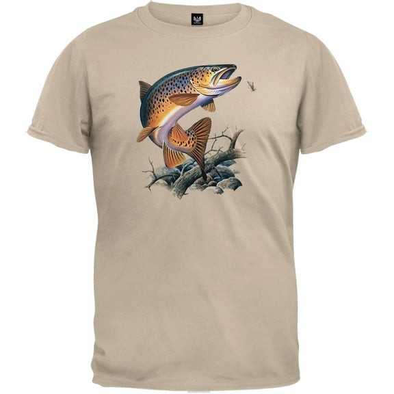 Brown Trout Sand T-Shirt