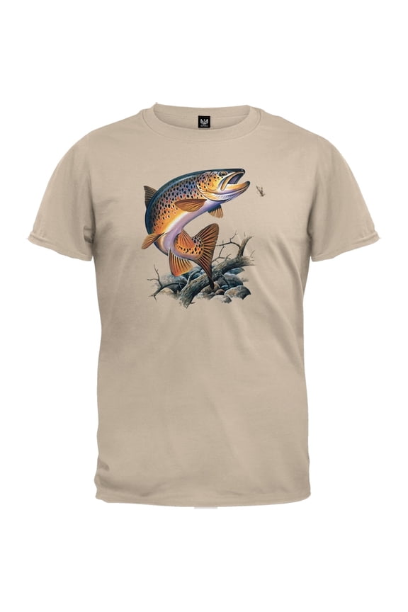 Brown Trout Sand T-Shirt