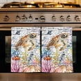 thumbnail image 1 of Brown Turtle Coastal Kitchen Towels Set of 2, Summer Beach Coral Seahorse Ocean Octopus Absorbent Dish Towels for Kitchen, Microfiber Hand Towel, Quick Drying Tea Towel for Cleaning Dishcloths, 1 of 7