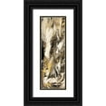 thumbnail image 1 of Brown, Victoria 11x24 Black Ornate Wood Framed with Double Matting Museum Art Print Titled - Black Gold Silver 1, 1 of 4