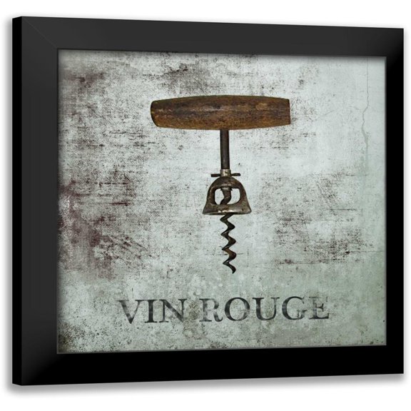 Brown, Victoria 12x12 Black Modern Framed Museum Art Print Titled - Vin Rouge