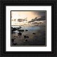 thumbnail image 1 of Brown, Victoria 12x12 Black Ornate Wood Framed with Double Matting Museum Art Print Titled - Sunset Cometh 2, 1 of 4