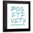 thumbnail image 1 of Brown, Victoria 12x14 Black Modern Framed Museum Art Print Titled - Positivity, 1 of 5