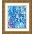 thumbnail image 1 of Brown,Victoria 12x14 Gold Ornate Wood Framed with Double Matting Museum Art Print Titled - Blue Cobalt 2, 1 of 4