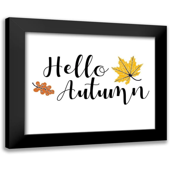 Brown, Victoria 14x12 Black Modern Framed Museum Art Print Titled - Hello