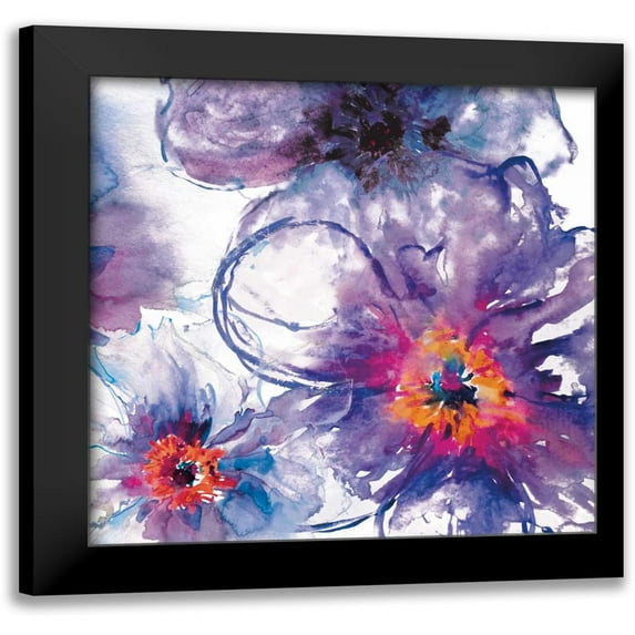 Brown, Victoria 15x15 Black Modern Framed Museum Art Print Titled - Infusion 3