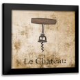 thumbnail image 1 of Brown, Victoria 15x15 Black Modern Framed Museum Art Print Titled - Le Chateau, 1 of 5
