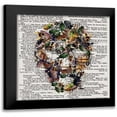 thumbnail image 1 of Brown, Victoria 15x15 Black Modern Framed Museum Art Print Titled - Skull 2.3.2, 1 of 5