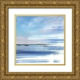thumbnail image 1 of Brown, Victoria 15x15 Gold Ornate Wood Framed with Double Matting Museum Art Print Titled - Coastal 1, 1 of 4