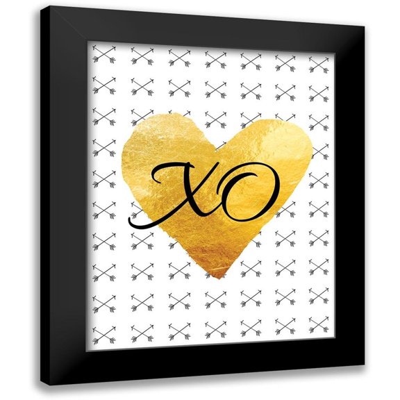 Brown, Victoria 19x24 Black Modern Framed Museum Art Print Titled - XO