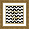 thumbnail image 1 of Brown, Victoria 20x20 Gold Ornate Wood Framed with Double Matting Museum Art Print Titled - Golden Love, 1 of 4