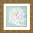 thumbnail image 1 of Brown, Victoria 20x20 Gold Ornate Wood Framed with Double Matting Museum Art Print Titled - Sand Sea 1, 1 of 4