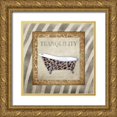 thumbnail image 1 of Brown, Victoria 20x20 Gold Ornate Wood Framed with Double Matting Museum Art Print Titled - Tranquility, 1 of 4