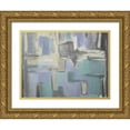 thumbnail image 1 of Brown,Victoria 24x19 Gold Ornate Wood Framed with Double Matting Museum Art Print Titled - Soft Lilac, 1 of 4