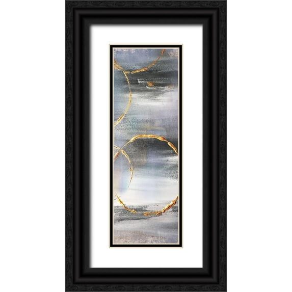 Brown, Victoria 9x18 Black Ornate Wood Framed with Double Matting Museum Art Print Titled - Stranger Motion 3