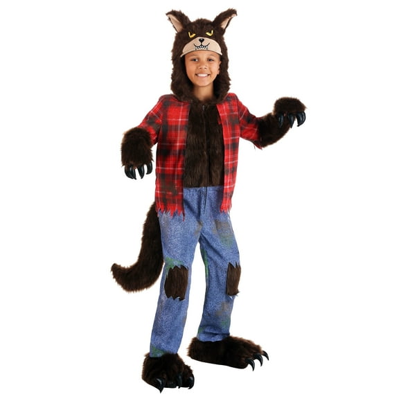 Brown Werewolf Kids Costume