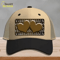 thumbnail image 1 of Brown White Anchor Hearts Oil Rubbed Novelty License Plate Hat Mesh Khaki|Black, 1 of 1