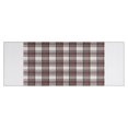 thumbnail image 1 of Brown and White Checkerboard Checkered Pattern Kitchen Rug Mat,Kitchen Runner Rugs Non Skid Washable,Decorative Kitchen Floor Mats for Kitchen,Sink,Laundry,17"X47", 1 of 5