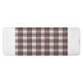 thumbnail image 1 of Brown and White Checkerboard Checkered Pattern Kitchen Rug Mat,Kitchen Runner Rugs Non Skid Washable,Decorative Kitchen Floor Mats for Kitchen,Sink,Laundry,17"x47.2", 1 of 7
