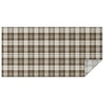 thumbnail image 1 of Brown and White Checkerboard Checkered Rectangle Tablecloth 60"x120",Waterproof Polyester Rectangle Table Cloth, Wipeable Spillproof Polyester Tablecloth for Dining, Camping, Indoor and Outdoor, 1 of 6