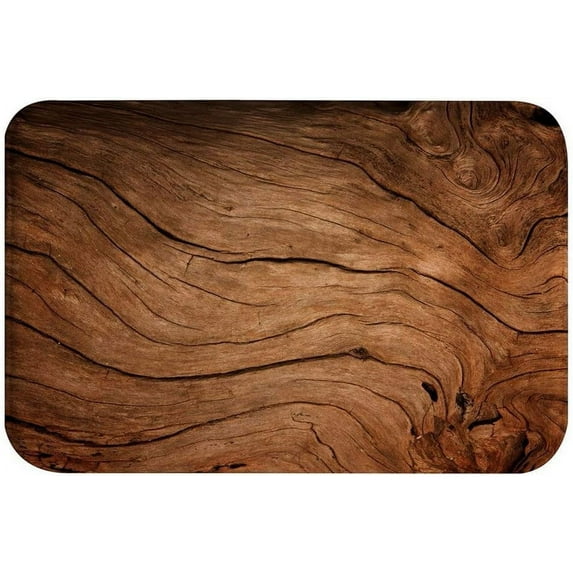 Brown and White Leopard Print Texture Abstract Background Print Soft Absorbent Flannel Anti-Skid Backing Non Slip Bath Rugs Bath Mat Floor Carpet Area Rugs Indoor Mat 24" x 16"