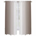 thumbnail image 1 of Brown White Ombre Kitchen Curtains, Modern Gradient Abstract Art Light Filtering Window Curtain Panels, 2Pcs Rod Pocket Window Treatments Set for Living Room Bathroom Bedroom 52x72 Inches, 1 of 9