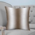 thumbnail image 1 of Brown White Ombre Throw Pillow Covers, Soft Pillowcases with Invisible Zipper, Vintage Minimalist Country Gradient Decorative Square Pillow Cushion Covers for Living Room Couch Sofa Bed 24x24 Inches, 1 of 8