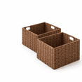Brown Wicker Storage Basket, 15.2