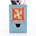 thumbnail image 1 of Brown Windll Mexico Totems Ancient Civilization Desk Supplies Organizer Pen Holder Card, 1 of 3