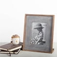 thumbnail image 1 of MDR Trading Inc. FP-WEN-070-Gr_Q01 Brown With Washed Gray Photo Frame, 1 of 3
