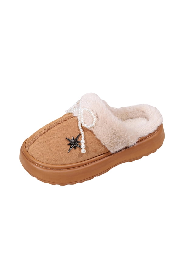 Brown Women Flat Sandals With Warm Lining Durable Outsole Reliable For Various Surfaces And Everyday Use