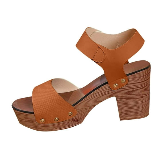 Brown Women'S Versatile Flat Shoes Fashion Breathable For Spring Summer Comfort Design