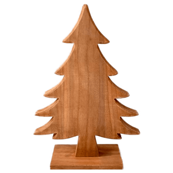 Brown Wood Christmas Tree Christmas Decor