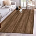 thumbnail image 1 of Brown Wood Grain Area Rug 3x5 Washable Rug Non Slip Retro Farmhouse Wooden Plank Large Area Rug Indoor Floor Carpet for Entryway Bedroom Kitchen Living Room Home Office Dining Room Nursery, 1 of 8