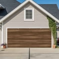 thumbnail image 1 of Brown Wood Grain Garage Door Cover Banner 6 x 13 FT, Retro Farmhouse Wooden Plank Garage Door Curtains Backdrop with Grommets for Indoor Outdoor Wall Party Porch Yard Decorations Background, 1 of 9