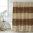 thumbnail image 1 of Brown Wood Grain Waterproof Fabric Shower Curtain,Ombre Rustic Retro Wooden Plank Waterproof Fabric Shower Curtain for Bathroom Curtains Bathtubs Hotel Shower Curtains with 12 Hooks Small 36x72in, 1 of 8