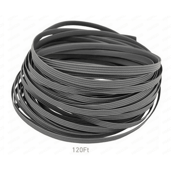 Brown Woven Rattan, Plastic PE Wicker Repair Material for Garden Chair Coffee Table Patio Furniture Storage Basket Hand-Woven DIY Material (120 Ft)