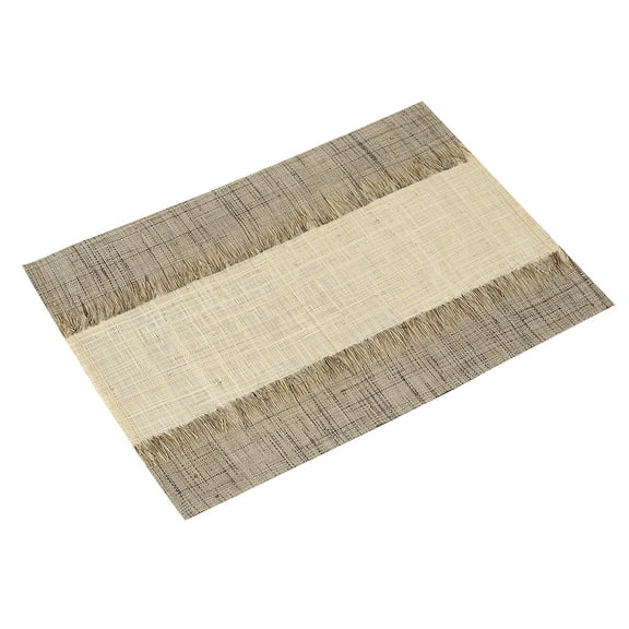 Brown Woven Coastal Tropical Single Placemat