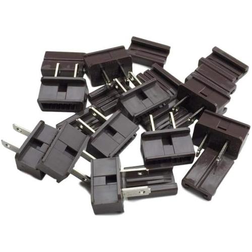 Brown Zip Plug Male SPT1 Male Gilbert Plug Vampire Plug SPT1