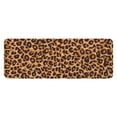 thumbnail image 1 of Brown and Black Leopard Print Kitchen Rug Mat,Kitchen Runner Rugs Non Skid Washable,Decorative Kitchen Floor Mats for Kitchen,Sink,Laundry,17"x47.2", 1 of 7