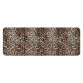 thumbnail image 1 of Brown and Black Leopard Print Kitchen Rug Mat,Kitchen Runner Rugs Non Skid Washable,Decorative Kitchen Floor Mats for Kitchen,Sink,Laundry,17"x47.2", 1 of 7