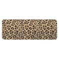 thumbnail image 1 of Brown and Black Leopard Print Kitchen Rug Mat,Kitchen Runner Rugs Non Skid Washable,Decorative Kitchen Floor Mats for Kitchen,Sink,Laundry,17"x47.2", 1 of 7