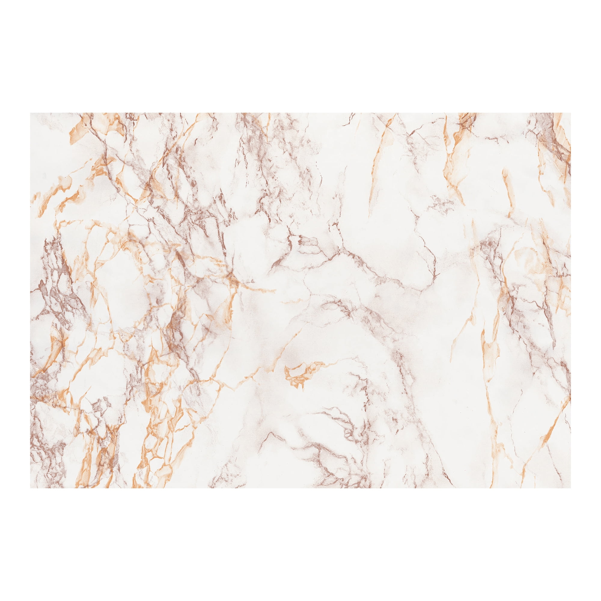 Brown and Gold Marble Self-Adhesive Vinyl Film