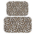 thumbnail image 1 of Brown and White Leopard Print Bath Mat Set Of 2,Non-Slip Rug for Bathroom,Kitchen,Bedroom,Entrance, 30x17 and 23.5x15.7 Inches, 1 of 5