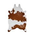 thumbnail image 1 of Brown and White Mini Cowhide Rug, 1 of 4