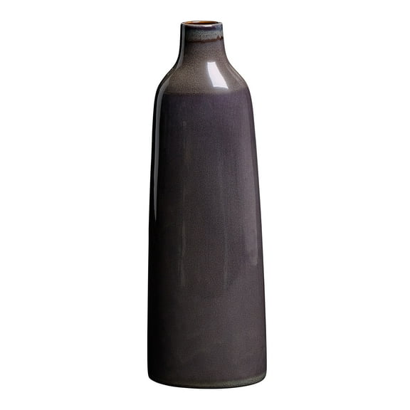 Better Homes & Gardens Indoor Brown Bottle Shaped Vase, 18 inch tall